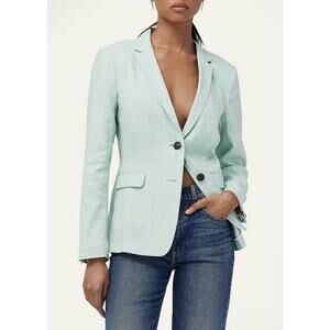 RAG & BONE Razor Linen Blazer‎ Size 12 New with Tags